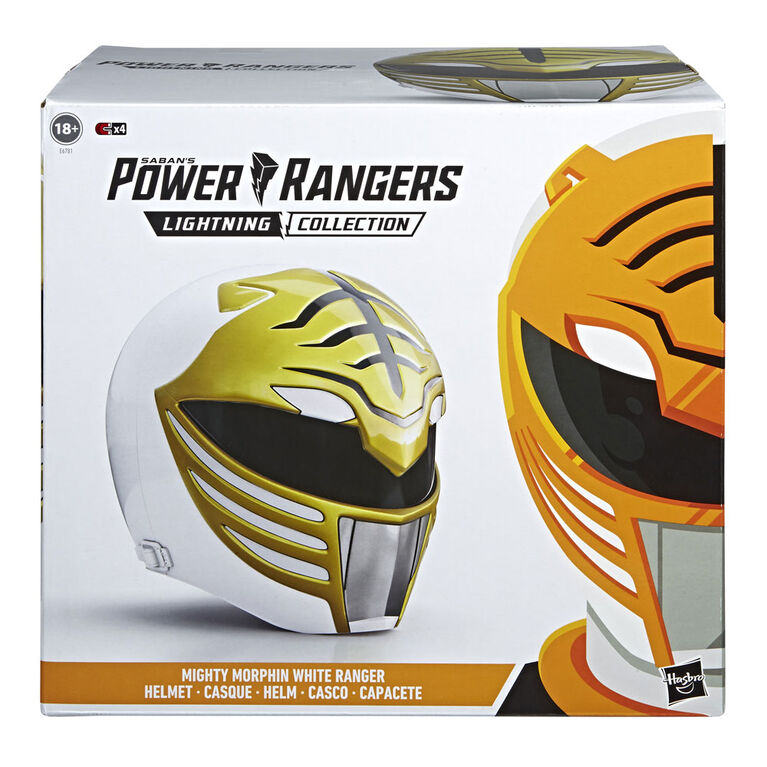 Power Rangers - Lightning Collection Mighty Morphin White Ranger - Helmet