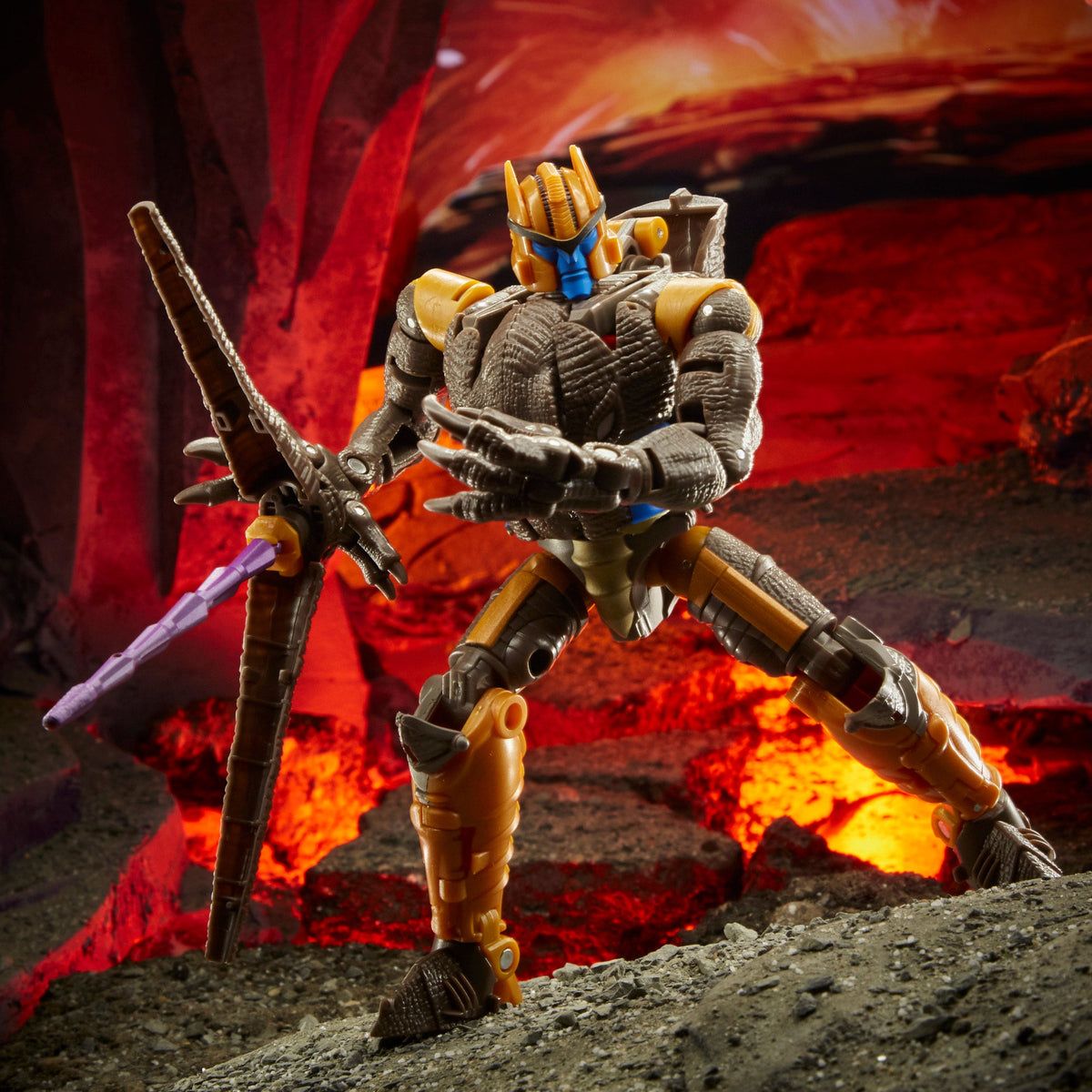 Transformers Toys Generations War for Cybertron: Kingdom Voyager WFC-K18 Dinobot