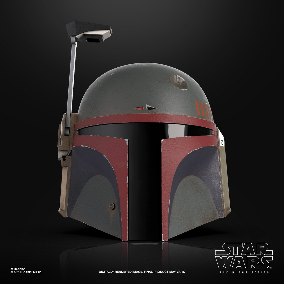 Star Wars The Black Series Boba Fett (Re-Armored) Premium Electronic Helmet, The Mandalorian