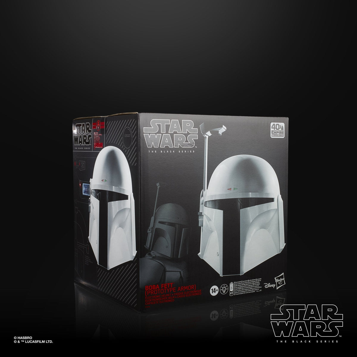 Hasbro - Star Wars The Black Series Boba Fett (Prototype Armor) Electronic Helmet