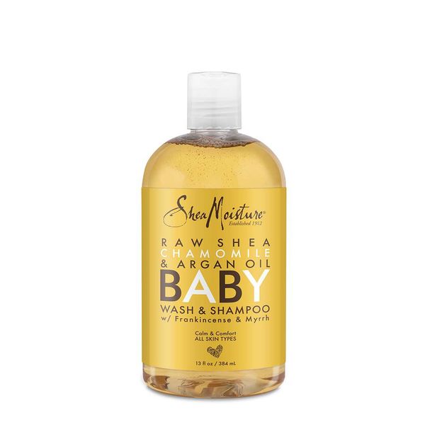 SHEAMOISTURE Raw Shea Chamomile & Argan Oil Baby Wash & Shampoo 13 OZ
