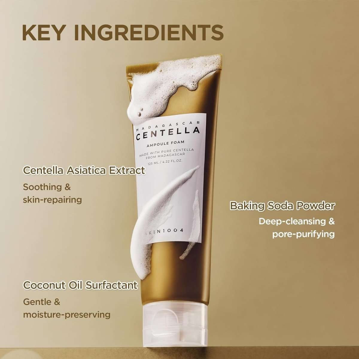 SKIN1004  Madagascar Centella Ampoule Foam 125ml