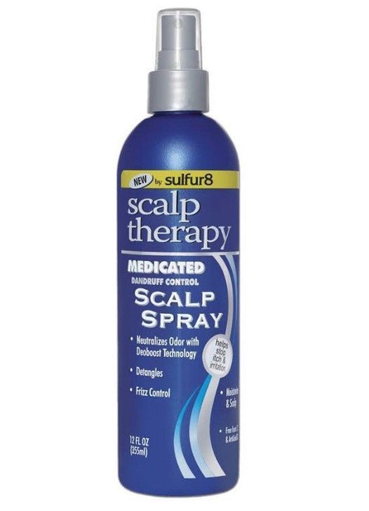 SULFUR 8 SCALP THERAPY MEDICATED DANDRUFF CONTROL SCALP SPRAY 12 OZ