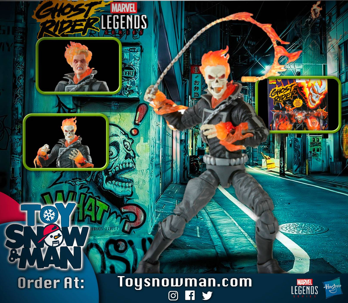 Marvel Legends Series Ghost Rider - Reissue