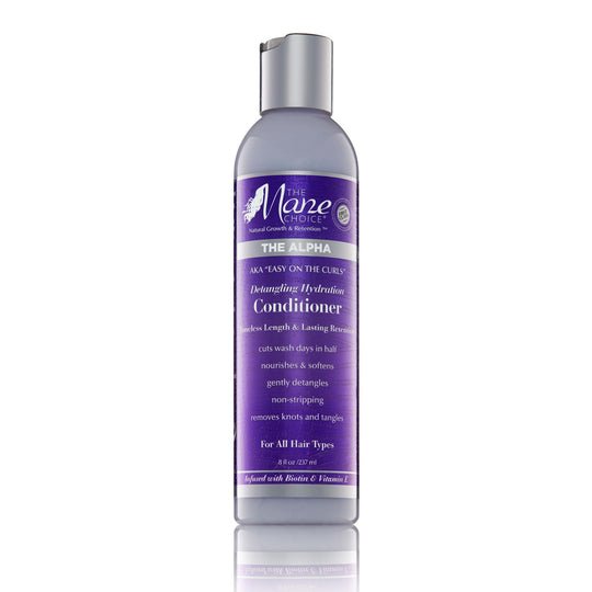 THE MANE CHOICE The Alpha Easy On The CURLS - Detangling Hydration Conditioner 8OZ