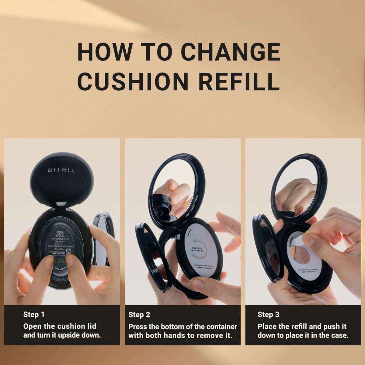 TIRTIR My Glow Cream Cushion Refill 18g