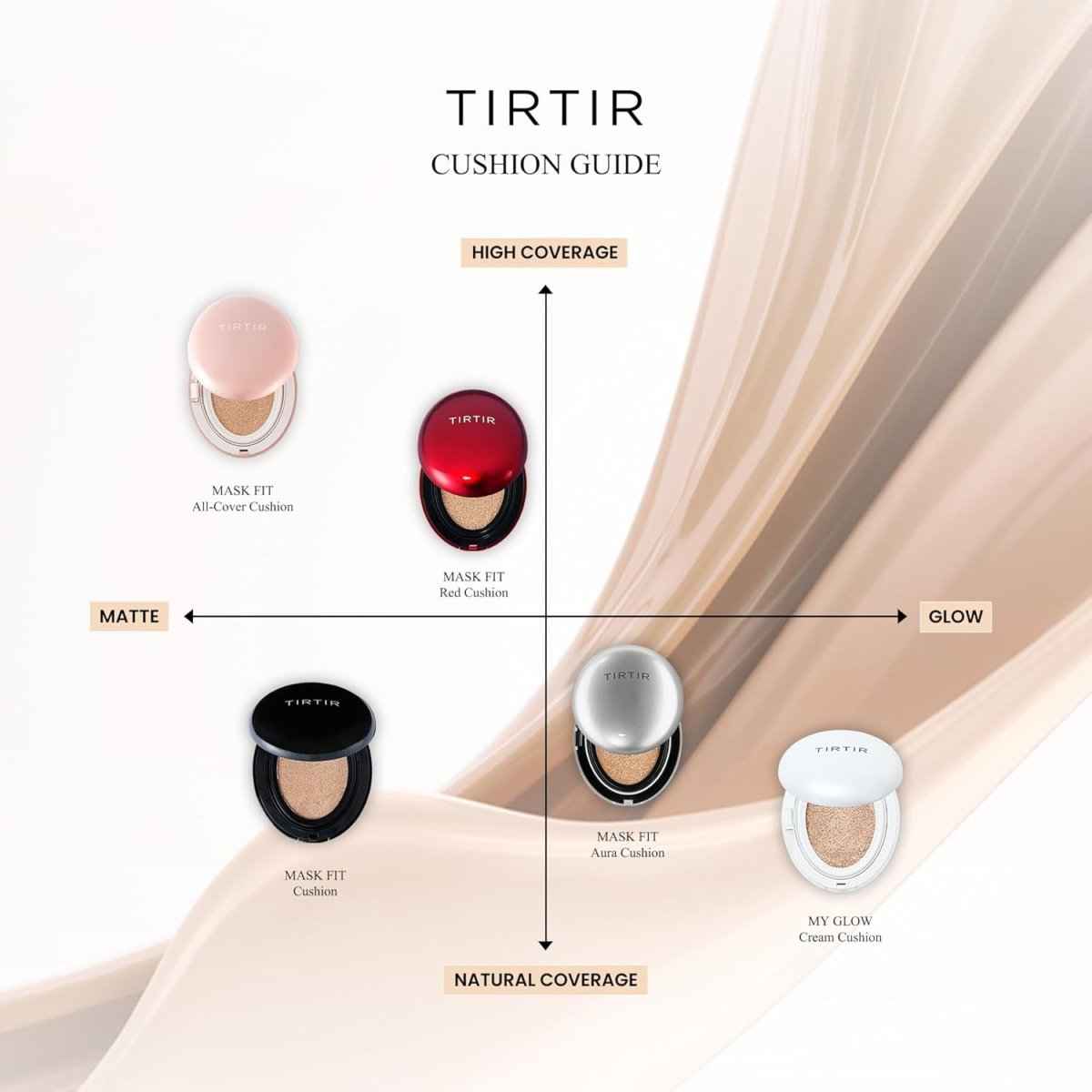 TIRTIR My Glow Cream Cushion Refill 18g
