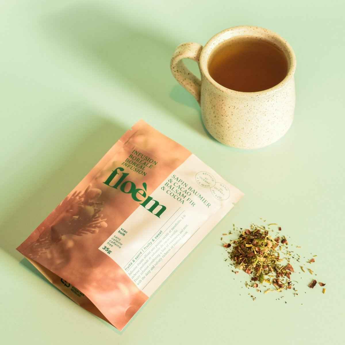 Tisane en vrac - Sapin baumier & Cacao