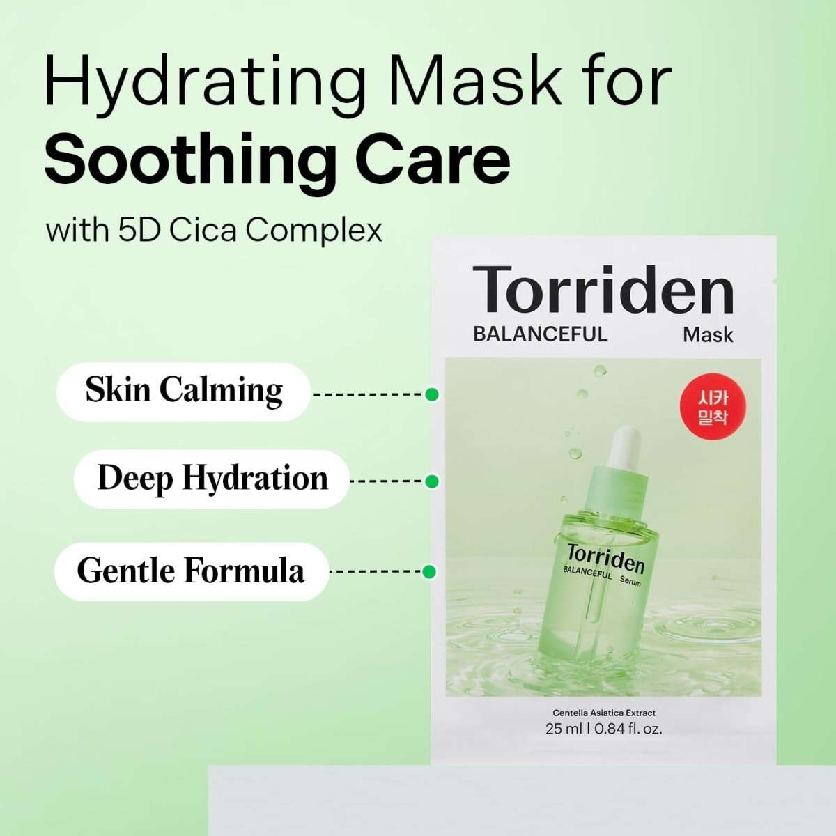 Torriden Balanceful Cica Mask 27ml
