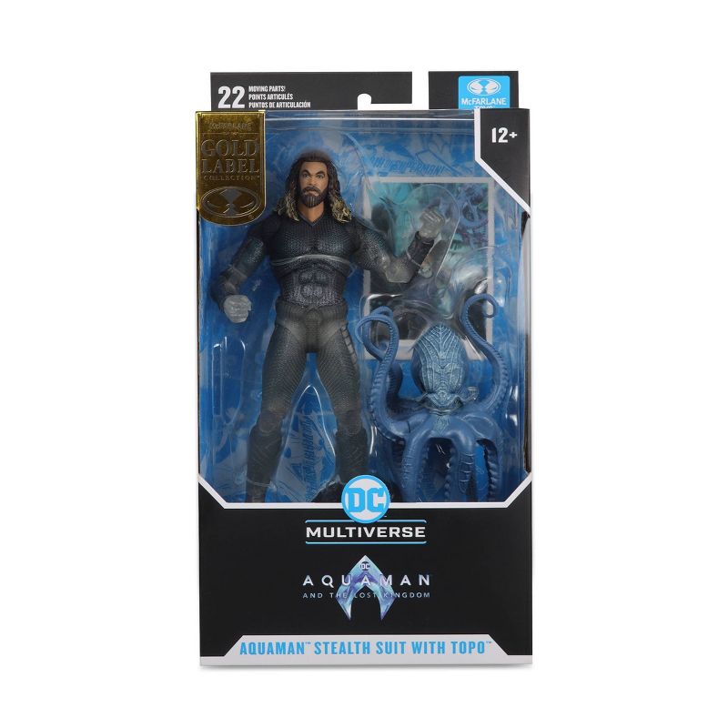 McFarlane Toys Aquaman Movie Stealth Suit with Topo  - Exclusive