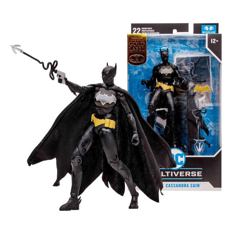 McFarlane Toys DC Comics Batgirl Cassandra Cain 7" Gold Label