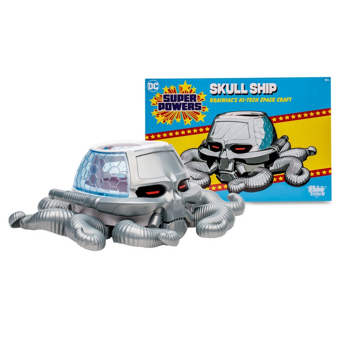 DC Super Powers Skull Ship Brainiac's Hi-Tech Space Craft Vehicle