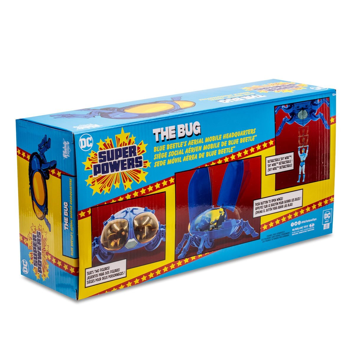 DC Super Powers The Bug Blue Beetle's Aerial Mobile Headquarters Vehicle