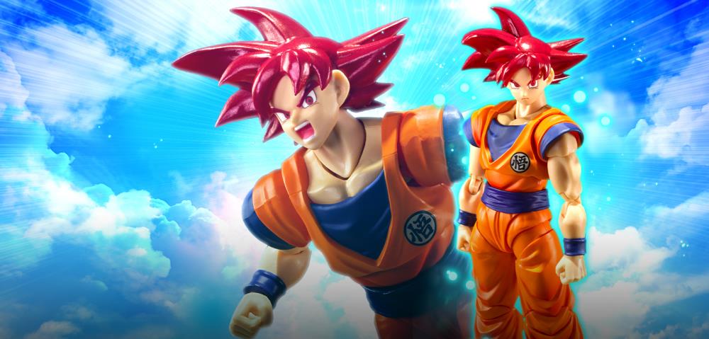 Super Saiyan God Son Goku - Saiyan God of Virtue -  S.H.Figuarts
