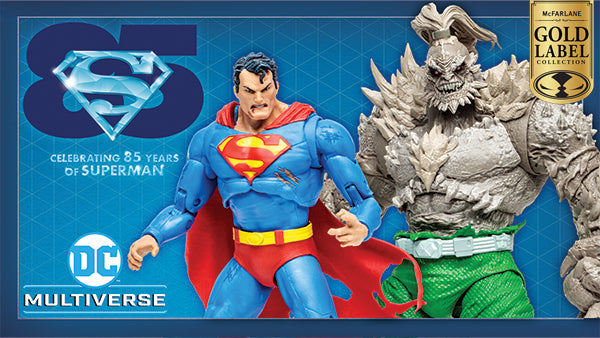 DC Multiverse Superman vs Doomsday (Gold Label) - Exclusive