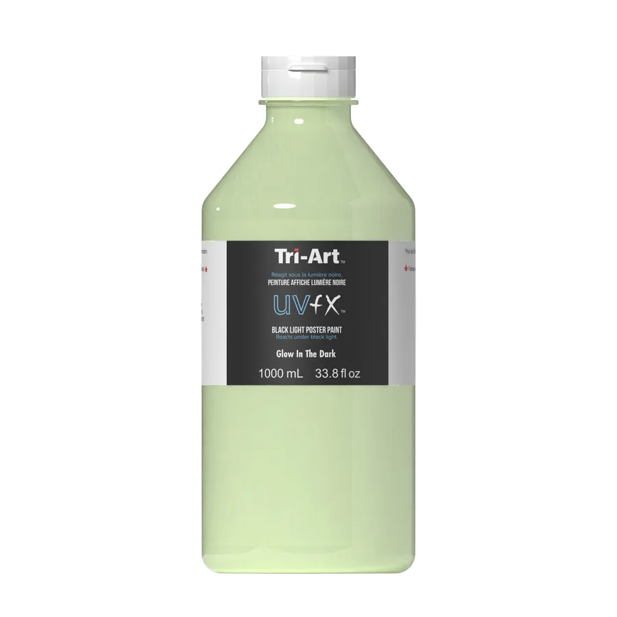 UVFX Black Light Poster Paint - Glow in the Dark
