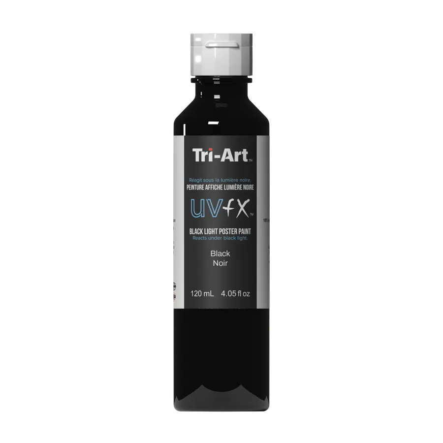 UVFX Black Light Poster Paint - Black