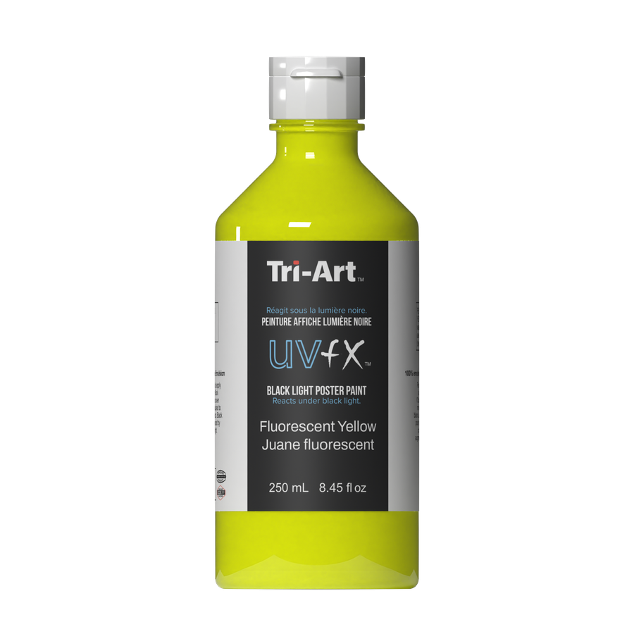 UVFX Black Light Poster Paint - Fluorescent Yellow