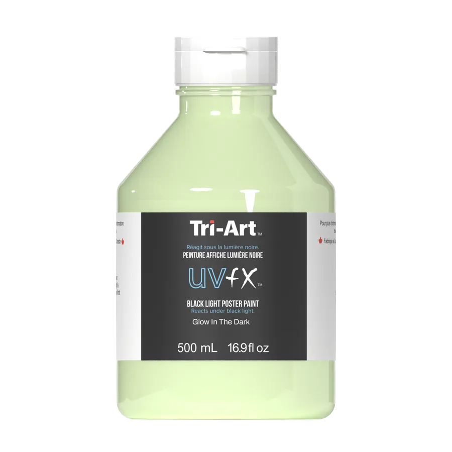 UVFX Black Light Poster Paint - Glow in the Dark