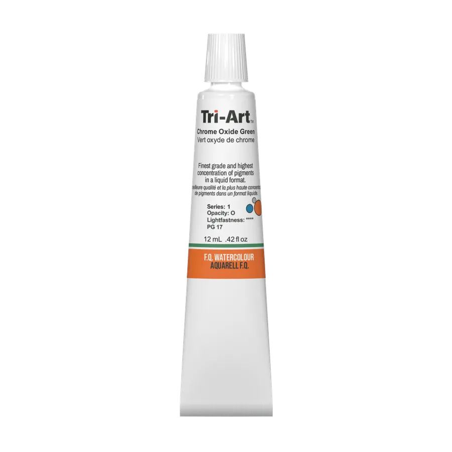 Tri-Art Water Colours - Chrome Oxide Green