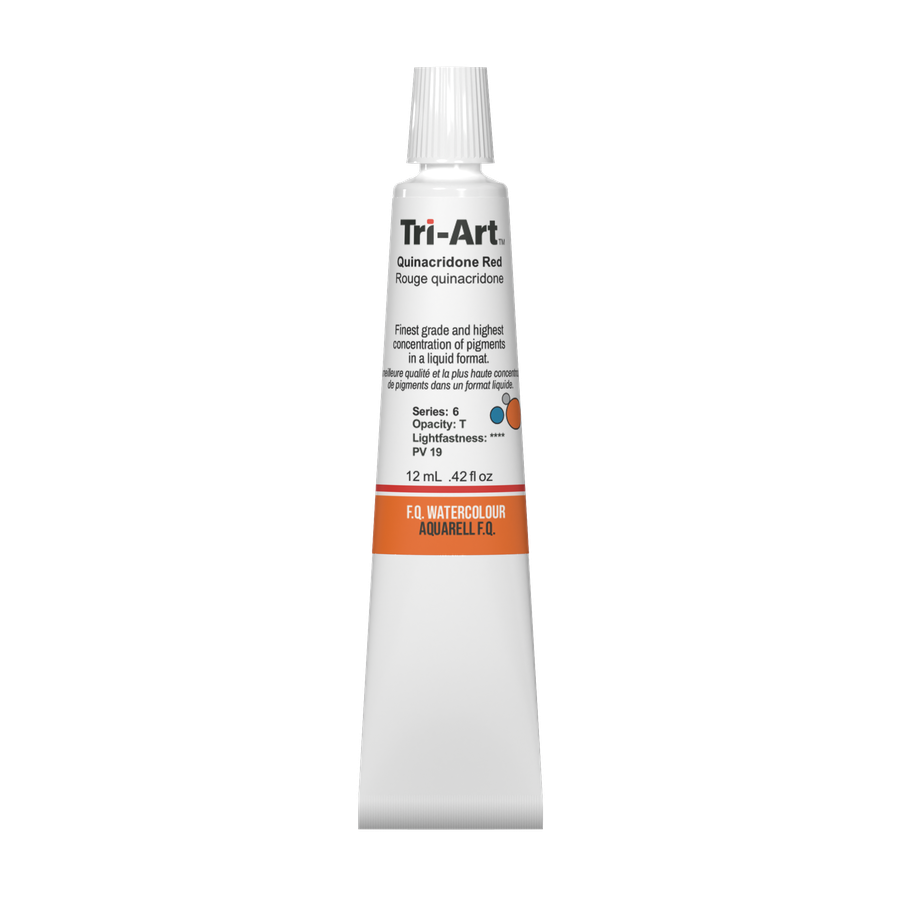 Tri-Art Water Colours - Quinacridone Red