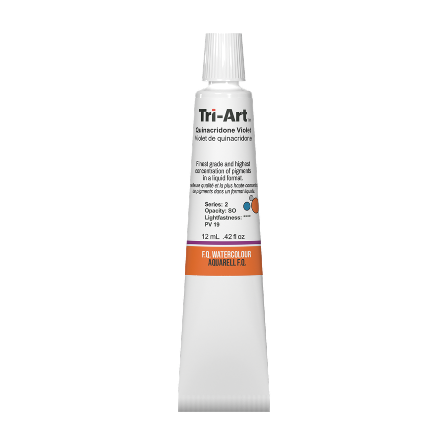Tri-Art Water Colours - Quinacridone Violet