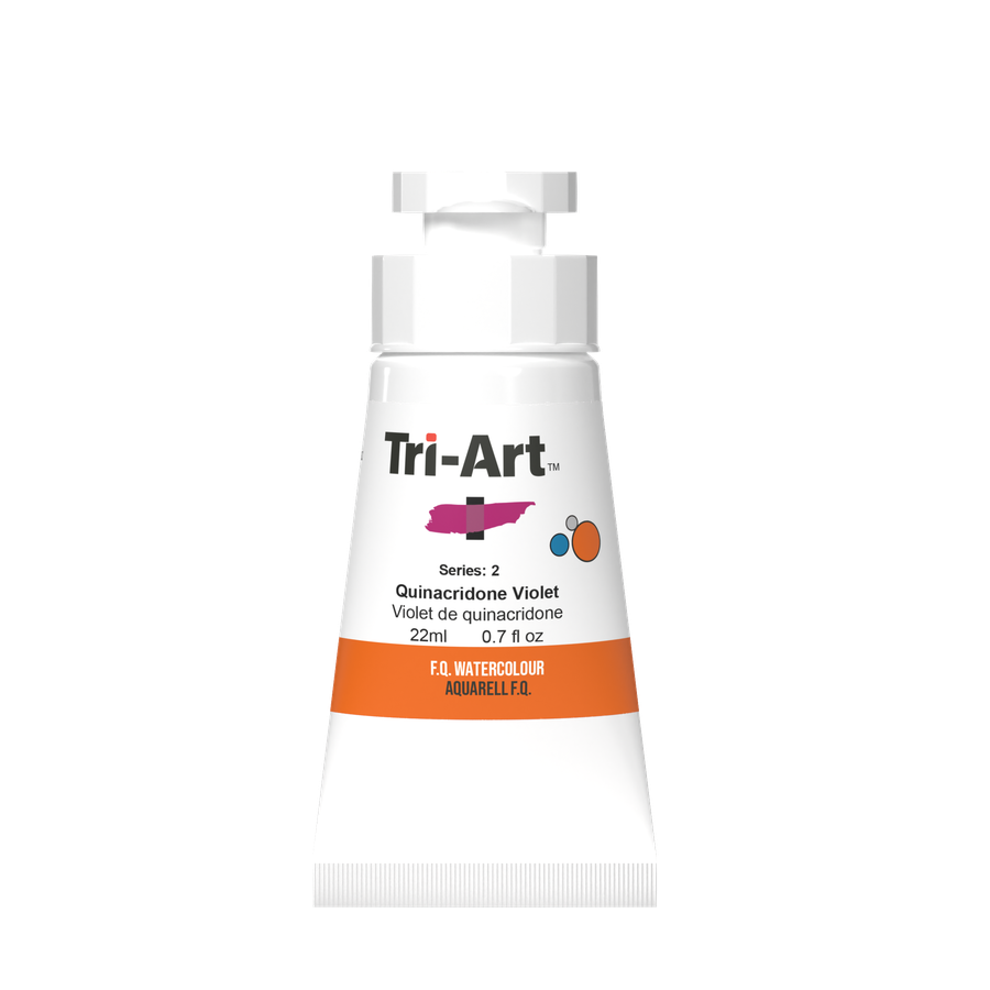 Tri-Art Water Colours - Quinacridone Violet