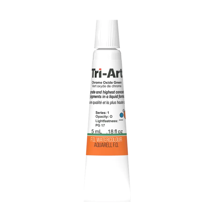 Tri-Art Water Colours - Chrome Oxide Green