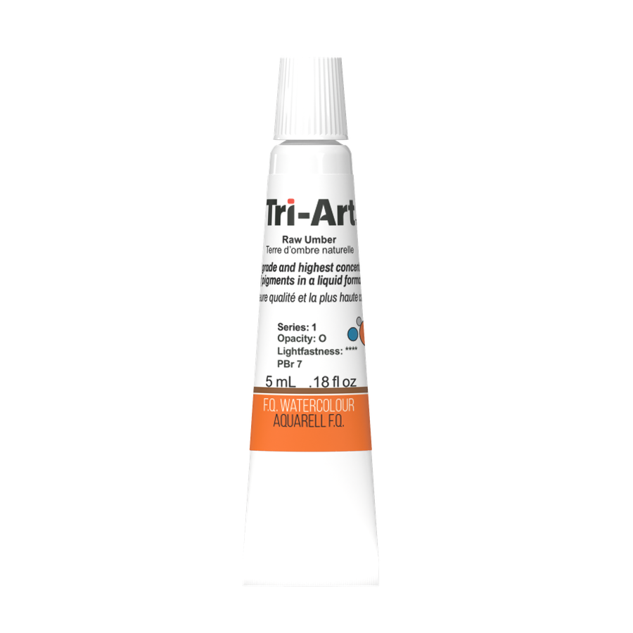 Tri-Art Water Colours - Raw Umber
