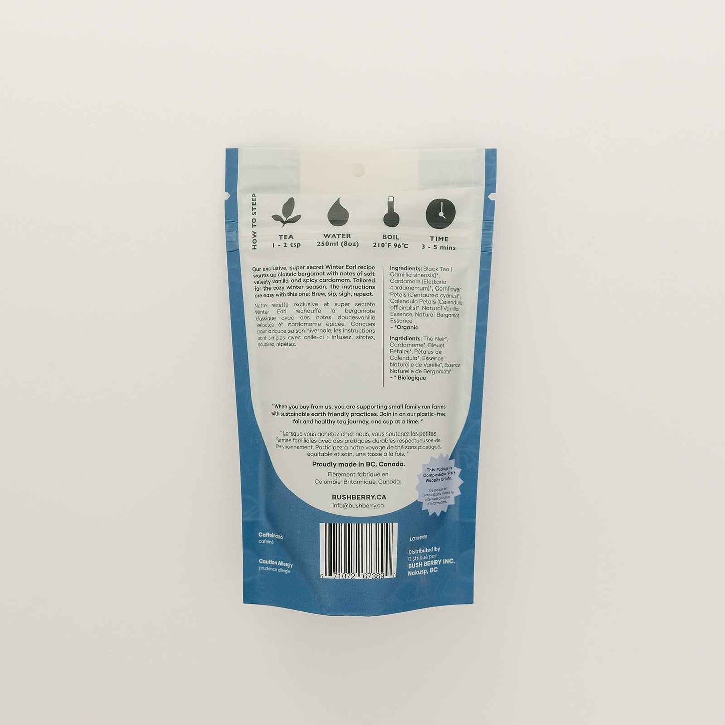 Organic Winter Earl Tea
