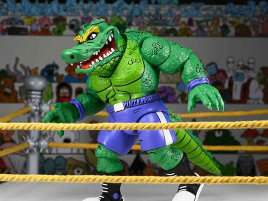 Teenage Mutant Ninja Turtles Adventures Stump Wrestling Leatherhead (Archie Comics) Action Figure