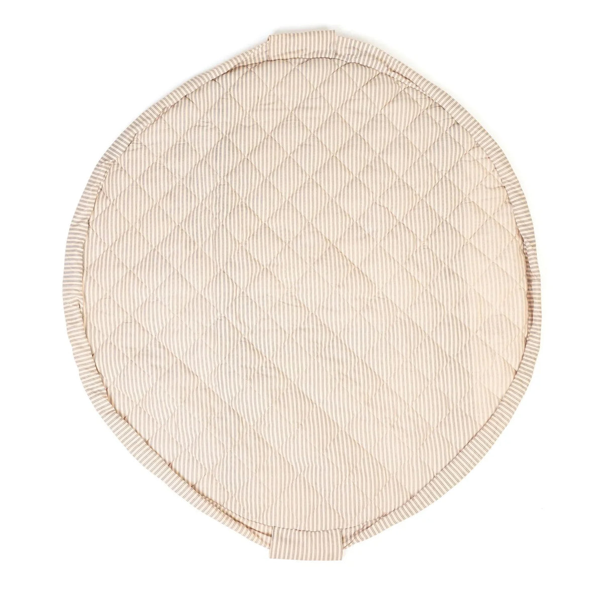 Organic Soft Babymat & Bag | Blue Stripes | play&go