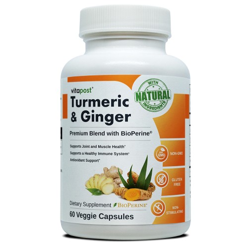 Turmeric & Ginger Bottle